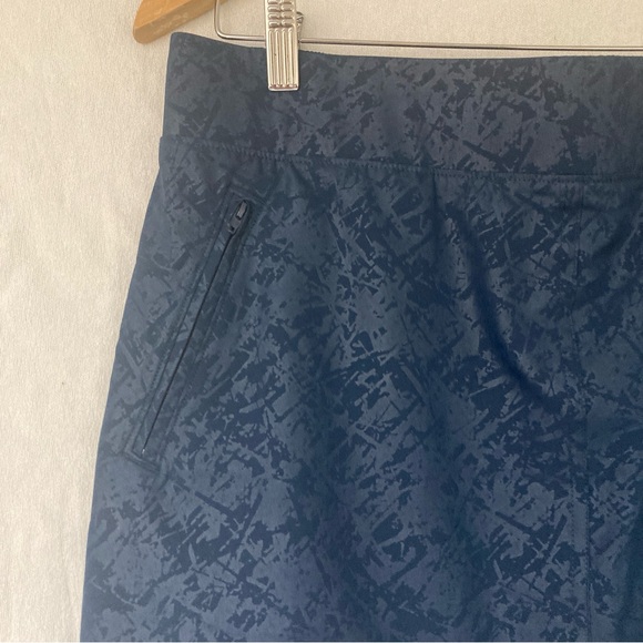 Orvis Women’s Embossed Pull on Skort Shattered Glass Blue Sz L - Picture 5 of 15